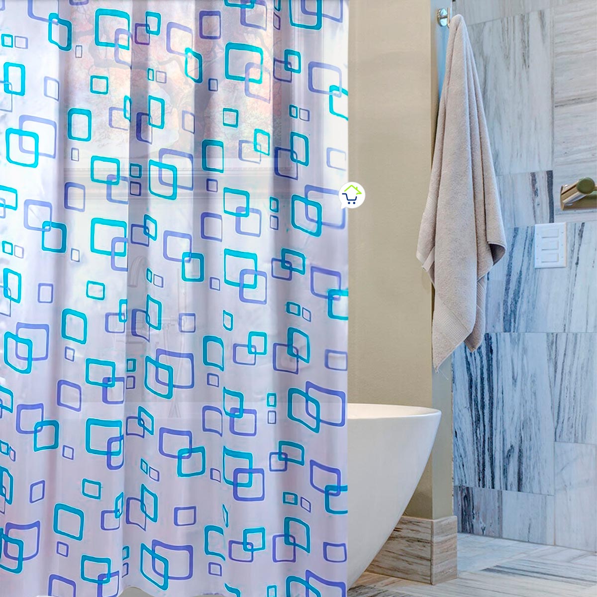 Miniatura 3 de Cortina De Baño GM2201-113